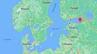 A map of Ust-Luga, Russia. DL E&C has won a contract to participate in a project to build a mega-scale gas chemical plant in Russia, defeating advanced European competitors.  (Business Wire)