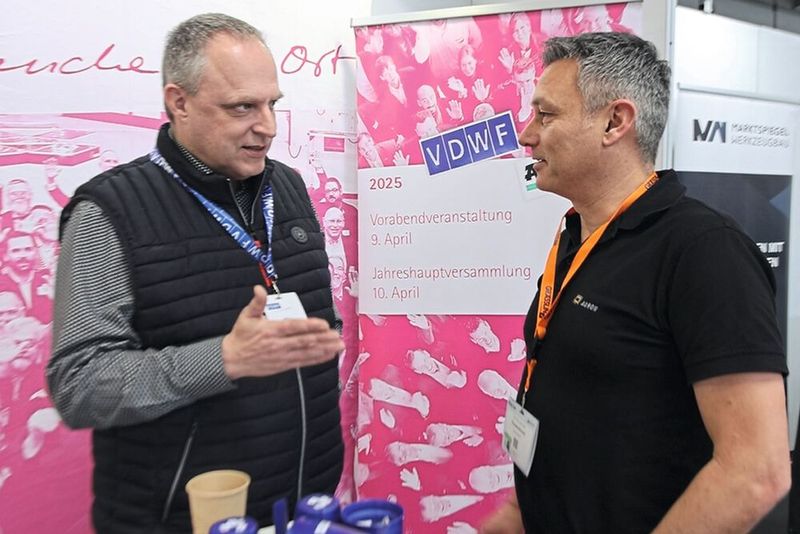 Auch Organisationen wie der Verband Deutscher Werkzeug- und Formenbauer stellten auf der KPA in Ulm ihr Leistungsportfolio vor. (Bild: Maschinenmarkt)