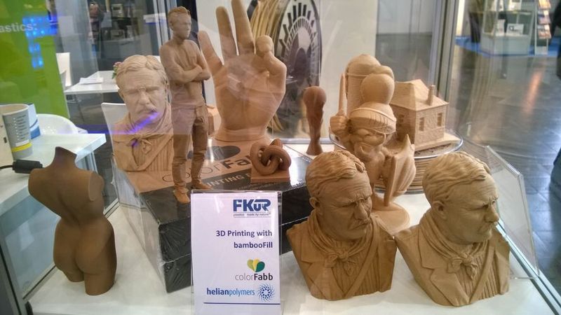 3D-Druck mit Holzfaserkunststoffen von FKuR (Bild: D.Quitter; konstruktionspraxis)