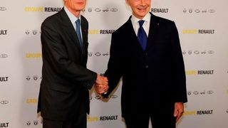 Jean-Dominique Senard (li.) wird Vorsitzender des neuen Alliance Operation Boards der  Renault-Nissan-Mitsubishi-Allianz. (Renault)