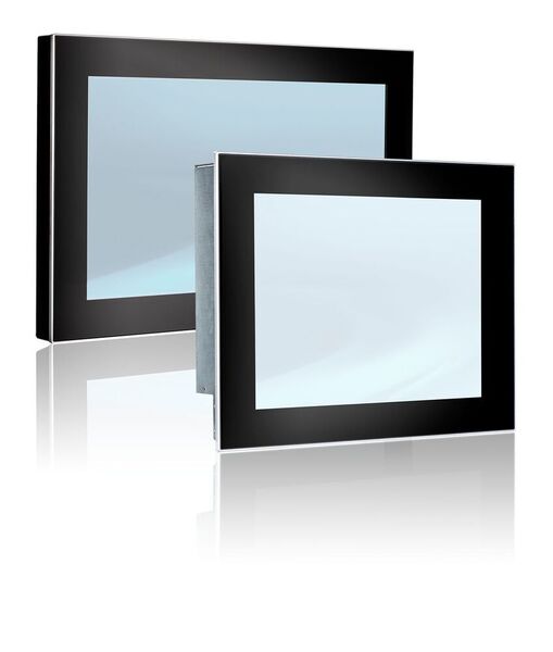 Die Panel-PCs der Kontron Flatclient-Familie sind in unterschiedlichen Leistungsklassen erhältlich. Die robusten Panel-PCs, die für den industriellen Einsatz konzipiert sind, bieten maximale Flexibilität bei attraktiver Preisgestaltung.  (Kontron)