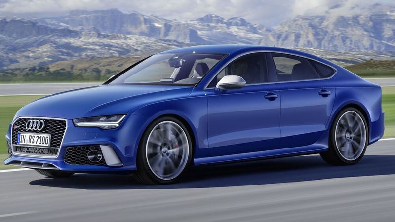 Auch in der 7er-Familie ist ein RS-Modell zu haben. (Bild: Audi)