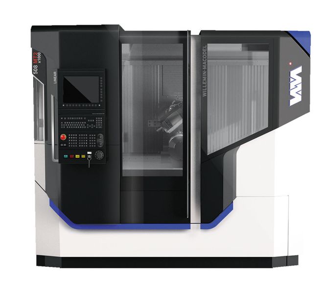 Das neue Hochpräzisions-Bearbeitungszentrum 508MT2 X1000 ist nicht nur auf grosse Flexibilität, sondern auch auf eine ausserordentlich hohe Produktivität ausgelegt. (Bild: Willemin-Macodel)