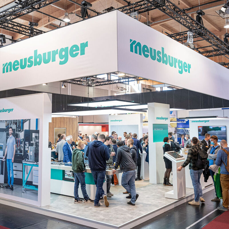 Meusburger presents its range at the K trade fair 2022.