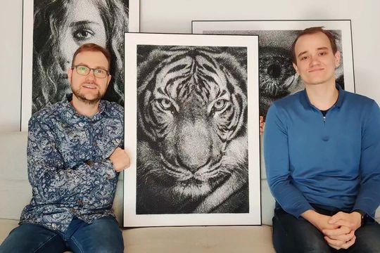 (André Gall und Thomas Willberger. Bild: WireStyle)