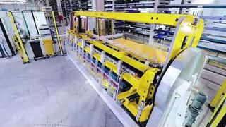 Trafö Blechlagersystem Firma Hauser Kaplice, Tschechien (YouTubePlayer_nWppOi1UqGs_Trafö-Förderanlagen)