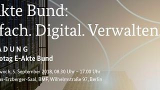 Das Bundesinnenministerium informiert zur elektronischen Akte (www.cio.bund.de)