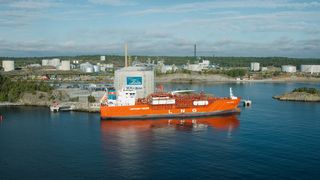 Linde betreibt seit 2011 einen ersten LNG-Terminal in Schweden. Jetzt baut das Unternehmen für Skangass einen LNG-Terminal, der im Frühjahr 2014 in Betrieb gehen soll. (Bild: Linde)