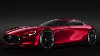Die Sportwagen-Studie RX-Vision könnte Realität werden und gibt bereits einen Ausblick auf die neue Generation der Mazda Modelle. (Foto: Mazda)