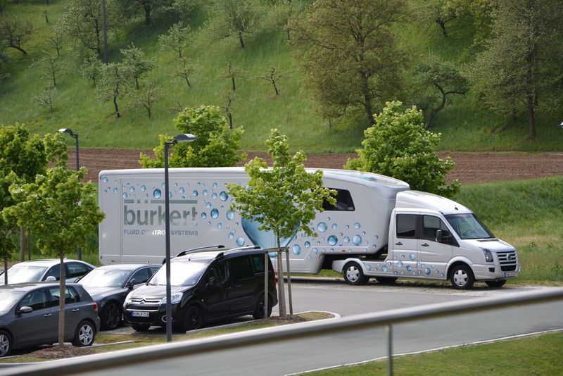 ... Bürkert on the road: the company operates five Systemhaus–locations, from America to China. (Picture: PROCESS)