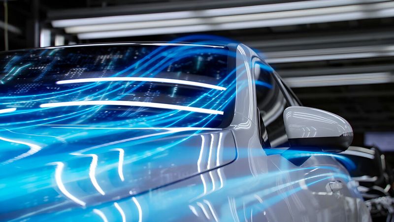 Die Einführung der Mercedes Modular Architecture (MMA), die im September auf der IAA Mobility in München mit dem Concept CLA Class vorgestellt wurde, markiert den nächsten Schritt, um das Ökosystem der digitalen Produktion intelligenter zu machen.  (Bild: Mercedes-Benz AG)