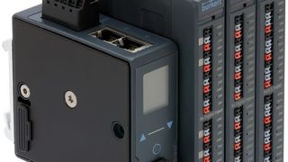 Erweiterung für EDIP-Plattform: Mit den I/O-Modulen ME44 können verschiedene Sensoren und Aktoren eingebunden werden; das Feldbus-Gateway ME43 ermöglicht eine einfache Integration in die Prozessleitebene über Feldbus oder Industrial Ethernet. (Bürkert)