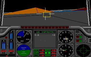 Gunship erschien 1986 für den Atari ST. (Bild: Atari)