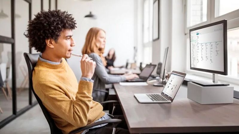 Thanks to cloud technology, users can collaborate on projects from anywhere and always have access to the latest planning data.(Source:  SIEMENS)