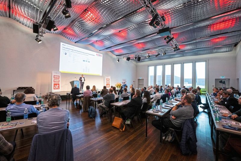 Knapp 100 Besucher sind am 30. Oktober 2025 zum at-Technologietag Automation nach Luzern gekommen. (Bild: Thomas Entzeroth)