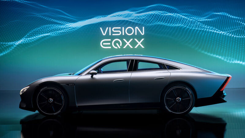 Mercedes stellte mit dem EQXX seinen Effizienz-Primus vor. (Bild: Mercedes-Benz)