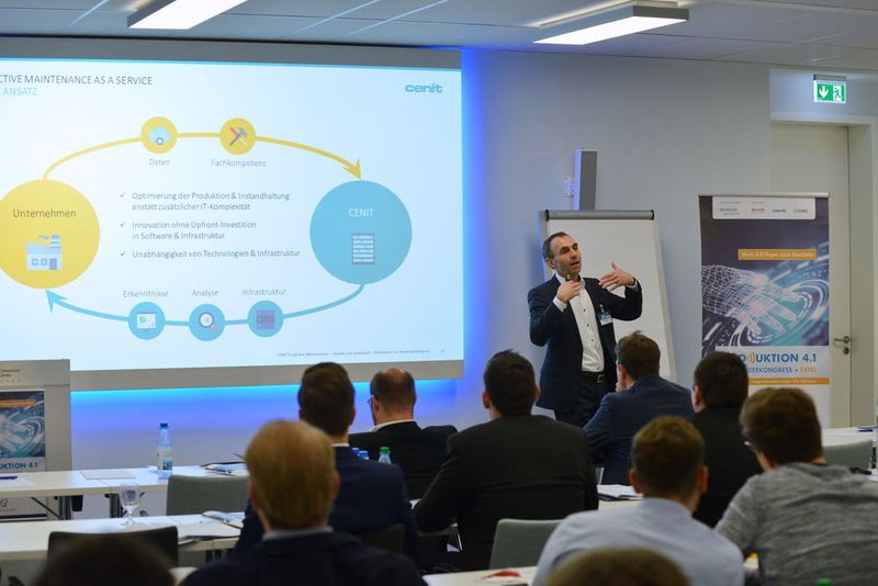 Auf dem Anwenderkongress „Produktion 4.1 - Vom 4.0 Hype zum Handeln“ am 7. November 2017 im Vogel Convention Center Würzburg haben die Teilnehmer gelernt, welche Excellence-Lösungen Industrie 4.0 für die Optimierung von Produktion und Instandhaltung bieten. (Vogel Business Media)