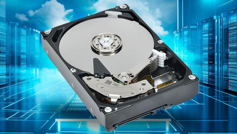 Mit der MG10-D-Serie bietet Toshiba weitere Enterprise-Festplatten mit CMR-Technik an.(Bild:  Toshiba)