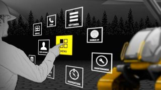 Parkers User Interface ermöglicht die einfache und intuitive Kommunikation zwischen Mensch und Maschine. (Bild: Parker Hannifin)