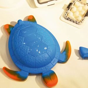 Nachhaltigkeit und Effizienz im Blick: Die Schildkröte aus dem "Turtle"-Projekt wies den Besuchern an unterschiedlichen Messeständen den Weg zu innovativen Lösungen.(Bild:  Maschinenmarkt)