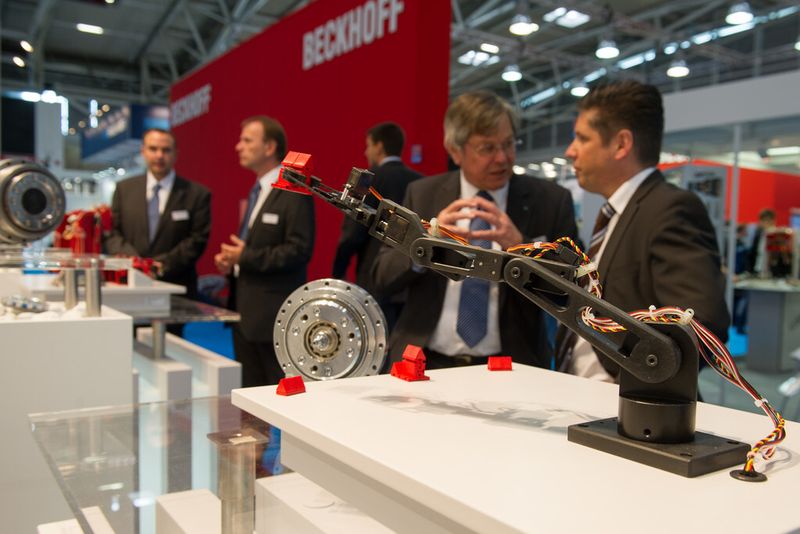 Rückblick: Impressionen von der Automatica 2012. (Bild: Messe München)