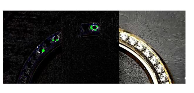 Die Miniscope-Station sei etwa ideal für das sogenannte Mobilität Mapping nutzbar, denn es ermöglicht die sichere Erkennung von Fehlern an beweglichen Teilen, wie hier im Rahmen der Schmuckherstellung. (Bild: Isoma)