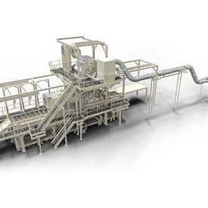 Die großzügigen Inspektions- und Wartungsbühnen sorgen für optimale Zugänglichkeit zu allen relevanten Bereichen. (Bild: Rösler Oberflächentechnik GmbH)