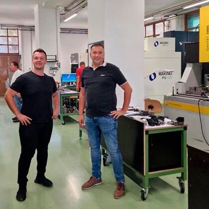 From left to right: Erwin Bekto (BSI) (l.) and Asim Spahović (Hasco) (Source: Hasco)