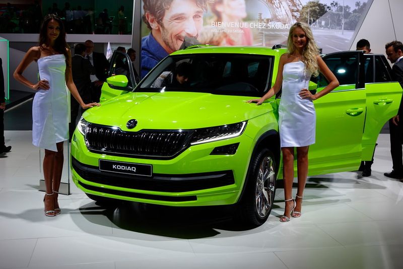 Skoda präsentierte das neue Mid-SUV Kodiaq. (Christian Otto/Automobil Industrie)