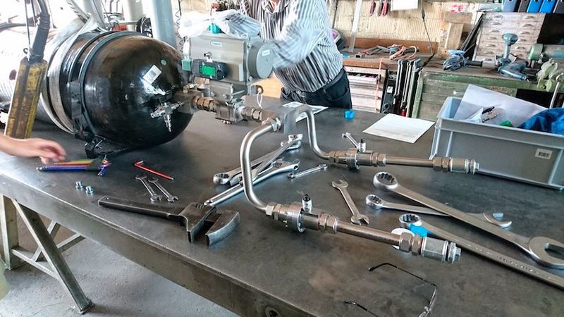 Impressionen aus der Swissloop-Werkstatt (Swissloop)