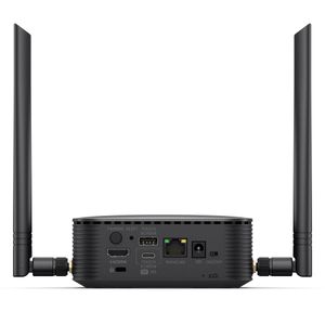 Der Empfänger verfügt über HDMI und USB-C für den Anschluss eines Displays. Für die Touchback-Funktion bei HDMI-Nutzung ist ein zusätzlicher USB-Anschluss an Bord.(Bild:  Benq)