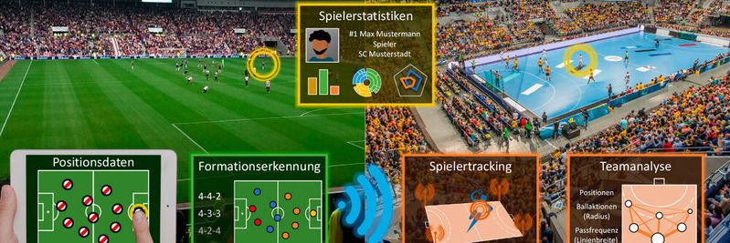 Das Projekt MM4Sports beschäftigt sich mit dem Transfer von Livedaten zur Sportdatenanalyse.(Bild:  Deutsche Sporthochcshule Köln)