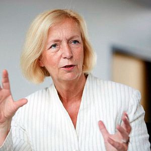 Bild 2 | Prof. Johanna Wanka: Die Bundesbildungs- und Forschungsministerin stellt am Eröffnungstag im Forum Health-IT das neue Förderkonzept der Bundesregierung für Medizininformatik.