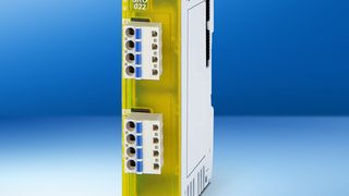 Das Safety Modul SRO 022 mit zwei sicheren, zweikanaligen Ausgängen von Sigmatek entspricht den höchsten Sicherheitsanforderungen nach SIL 3, PL e. (Sigmatek)