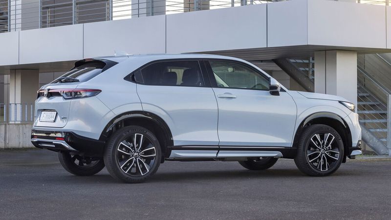 Auch von der Seite sieht der Honda HR-V gut aus. (Bild: Honda)