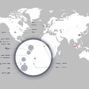 Implantations du Groupe Acrotec dans le monde.(Source :  Groupe Acrotec)