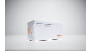 Vor Manipulation geschützt: Das neue Papier-Verschlussetikett von Faller Packaging ist eine recycelbare Tamper-Evident-Lösung.  (Bild: Faller Packaging)