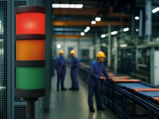 Es ist zum Auswachsen! Gerade jetzt steht die Maschine! Was kann man nun tun, um den teuren Ausfall zu minimieren oder für die Zukunft nicht mehr erleiden zu müssen? Conrad Electronic kennt die richtigen Antworten ...(Bild:  Conrad Electronic)