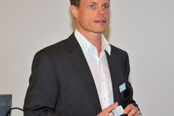 Andreas Bechtold, Geschäftsführer von Infinigate Deutschland, eröffnete die Hausmesse. (Bild: IT-BUSINESS)