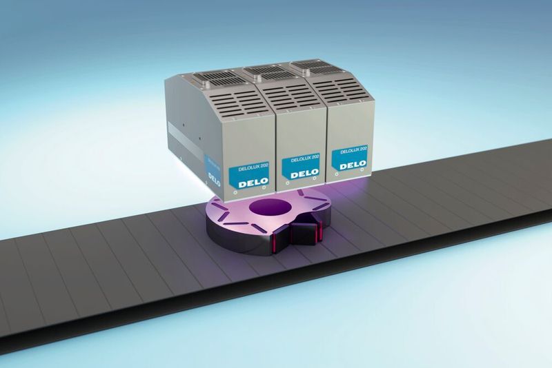 Lichtfixierbare Strukturklebstoffe verkleben unter anderem Magnete in Elektromotoren. (Delo)