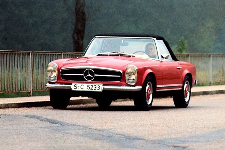 Mercedes Pagoden SL W113: 56.167 Euro (120,26 %) (Bild: Daimler)