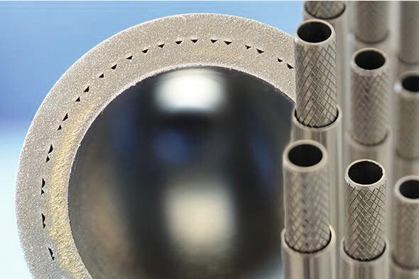 Wieland Sicherheitsrohre in Edelstahl nach applikationsgerechter Bearbeitung durch Funke Wärmeaustauscher Apparatebau. (Funke / Wieland)