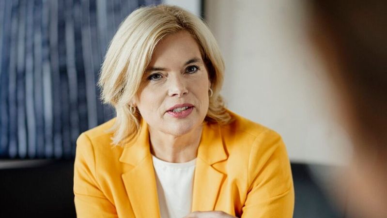 Julia Klöckner, Präsidentin des Deutschen Bundestages.(Bild:  Tobias Koch)