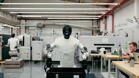 Siemens et Humanoid introduisent l'IA physique en usine : déploiement d'humanoïdes dans les opérations industrielles avec NVIDIA.(Source :  Siemens AG)