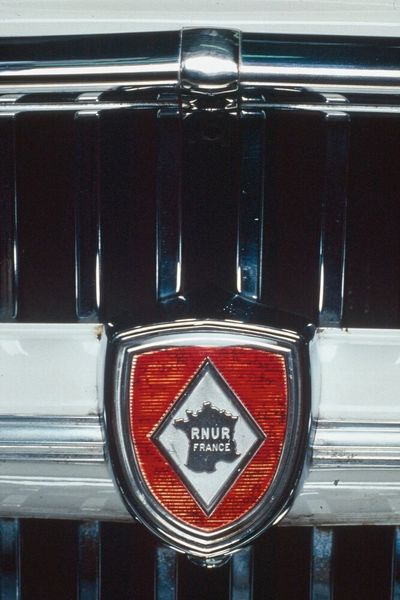 Und das war das Renault-Markenlogo 1958. (Bild:  Renault)
