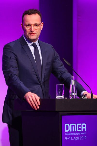  Jens Spahn, Bundesminister für Gesundheit bei seiner Keynote. (© Messe Berlin)
