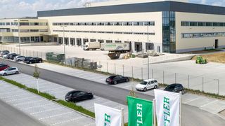 Die Schaeffler-Gruppe hat in Kitzingen ihr neues Europäisches Distributionszentrum (EDZ) Mitte eingeweiht. (Schaeffler)