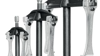 Das Set beinhaltet drei Abzieher in unterschiedlichen Größen. (Gedore)