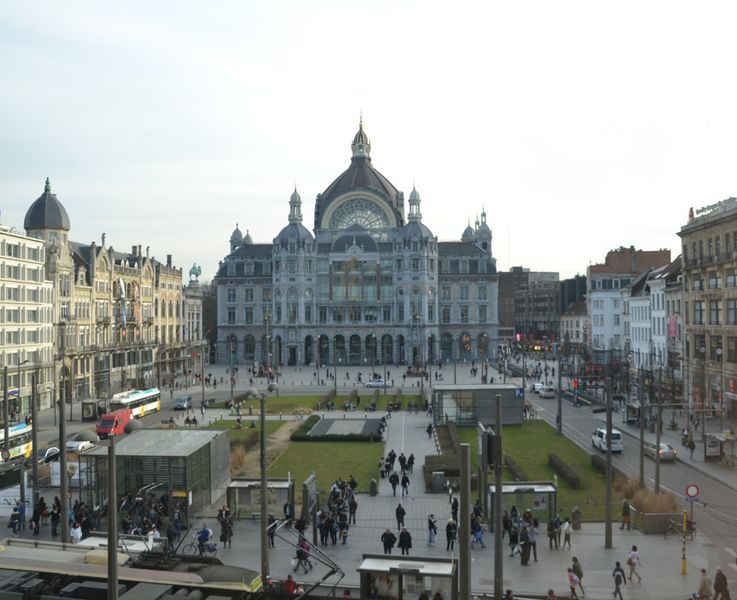 Die Process Management Academy ist zentral in Antwerpen zu Hause: Blick auf den Hauptbahnhof. (PROC/jab)