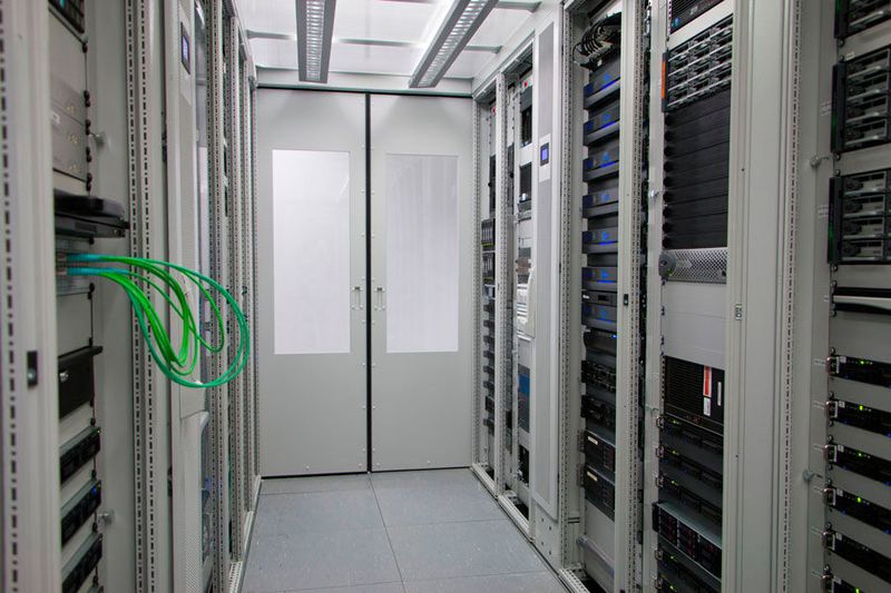 Zentraler Serverraum im rbb. (rbb)